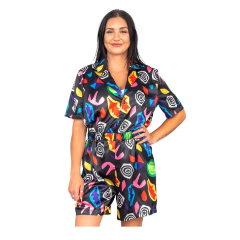 Stranger Things Mall Eleven Halloween Costume Adult 80s 2 PIECE  Size SMALL NEW